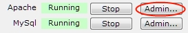 XAMPP Control Panel